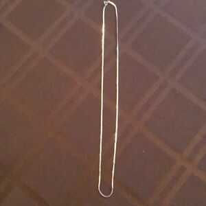 Silver Necklace 26”